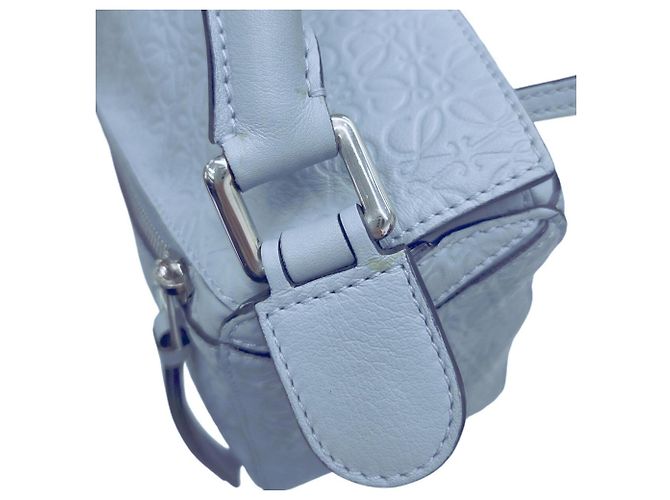 Borsa Loewe Puzzle Small in vitello Mint Green Verde - vista 11