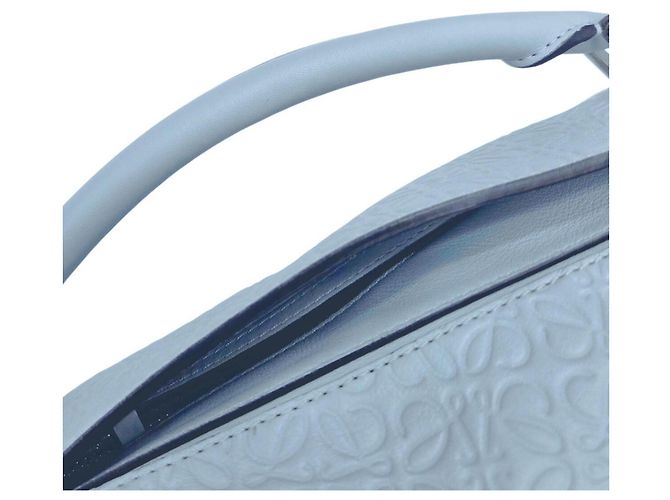 Borsa Loewe Puzzle Small in vitello Mint Green Verde - vista 12