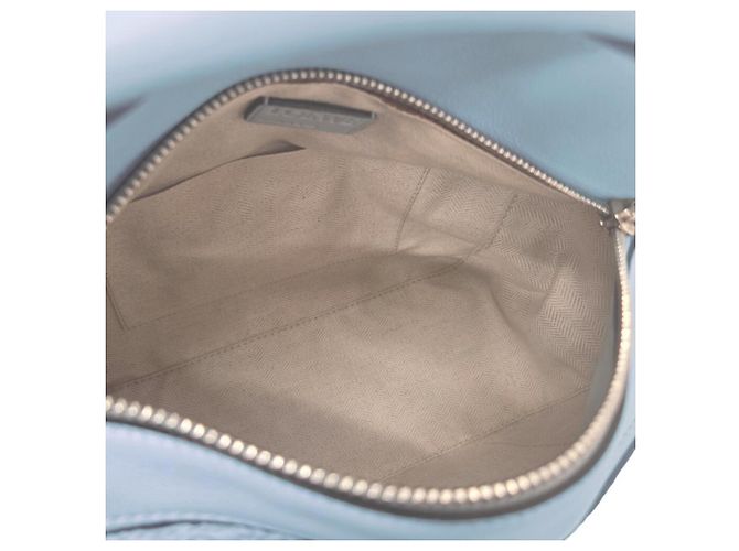 Borsa Loewe Puzzle Small in vitello Mint Green Verde - vista 13
