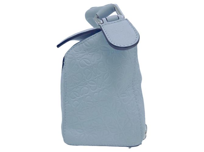 Borsa Loewe Puzzle Small in vitello Mint Green Verde - vista 3