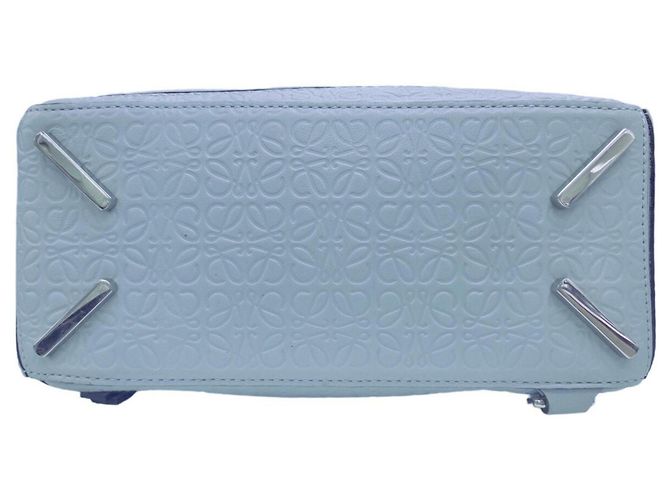 Borsa Loewe Puzzle Small in vitello Mint Green Verde - vista 5