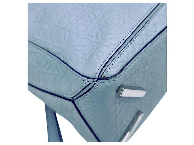 Borsa Loewe Puzzle Small in vitello Mint Green Verde - vista 6