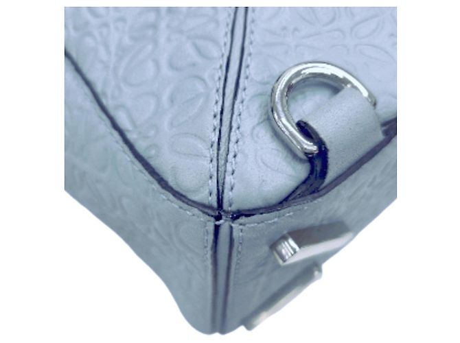 Borsa Loewe Puzzle Small in vitello Mint Green Verde - vista 8