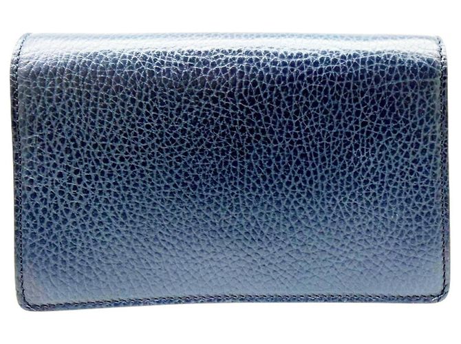 Borsa a tracolla con catena Gucci Dionysus Blu Blu navy - vista 3