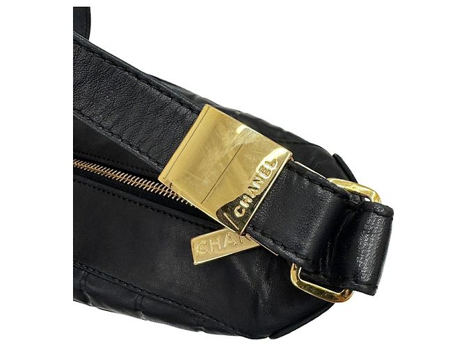 Bolso de hombro Chanel Chocolate Bar Negro - vista 11