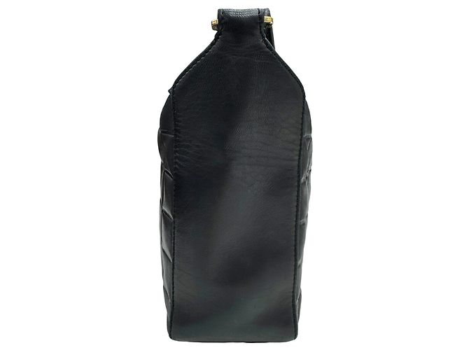 Bolso de hombro Chanel Chocolate Bar Negro - vista 3