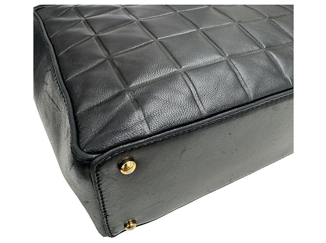 Bolso de hombro Chanel Chocolate Bar Negro - vista 9