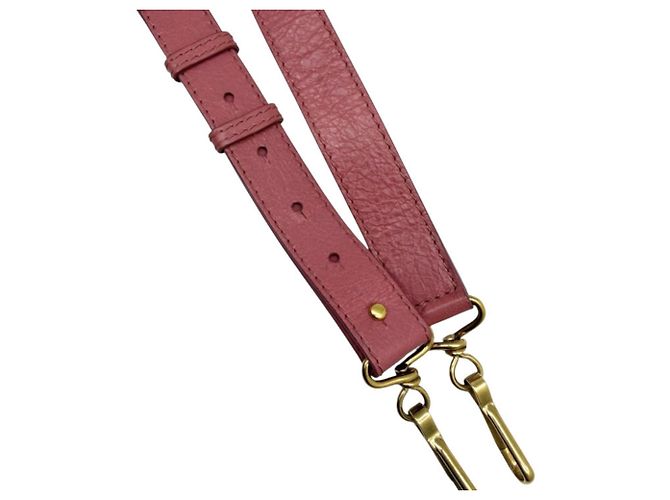 Borsa a mano Balenciaga Mini City in pelle rosa - vista 12