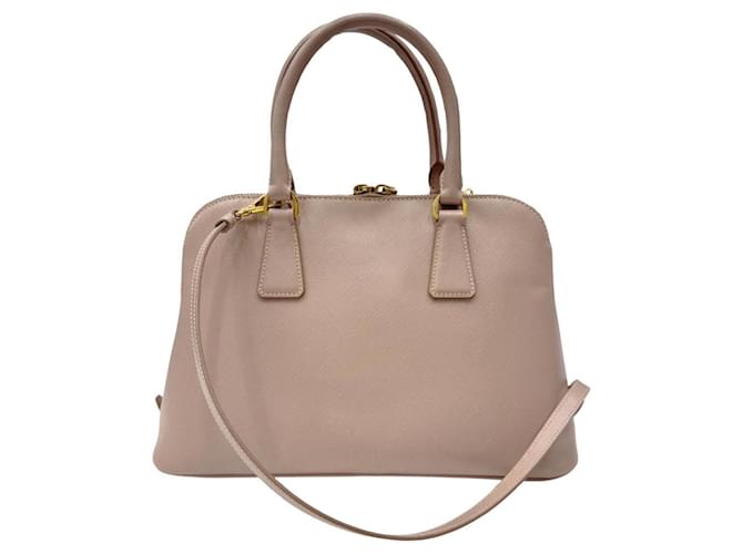Prada Saffiano Promenade Small Shoulder Bag Beige - vista 2