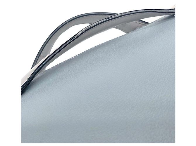 Borsa a tracolla Fendi By The Way Medium Blu chiaro - vista 10