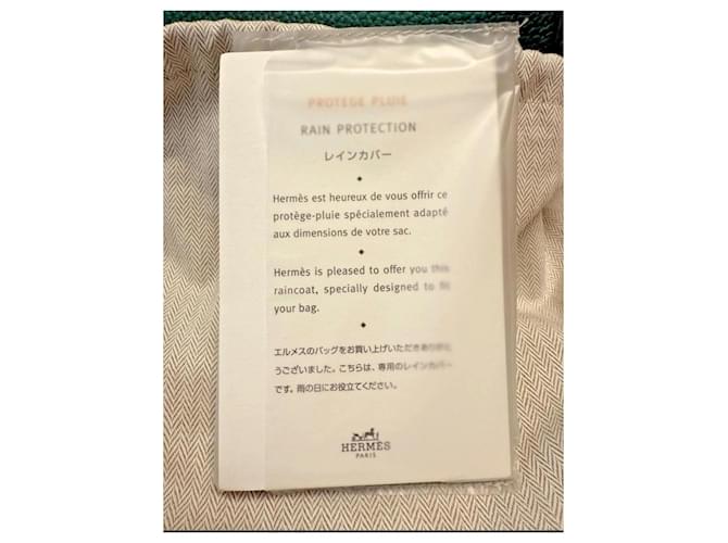Borsa Hermès Birkin 40 Togo Verde - vista 10