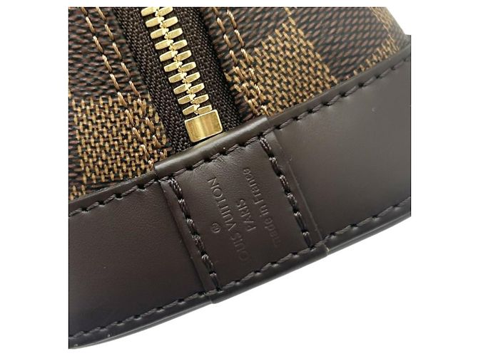 Borsa a tracolla Louis Vuitton Damier Alma BB Marrone Damier ebene - vista 13