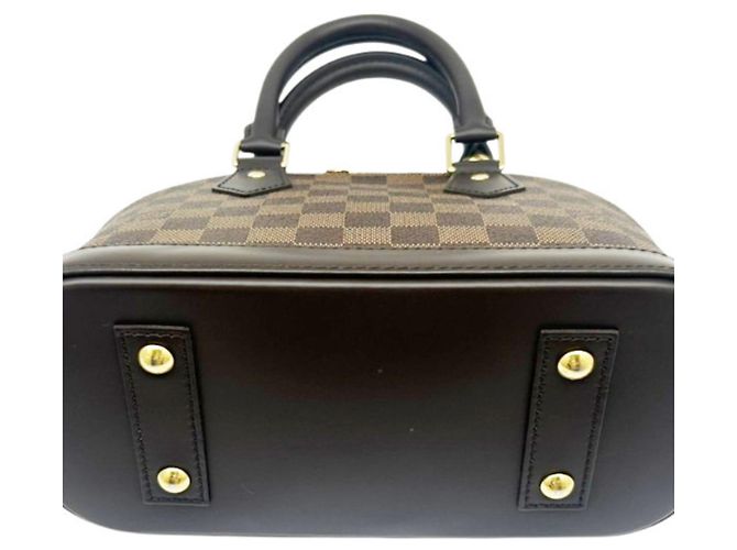 Borsa a tracolla Louis Vuitton Damier Alma BB Marrone Damier ebene - vista 5