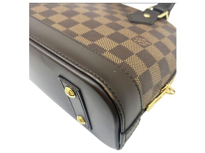 Borsa a tracolla Louis Vuitton Damier Alma BB Marrone Damier ebene - vista 6