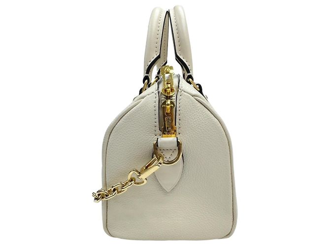 Louis Vuitton Speedy Bandoulière 25 Boston Bag Beige Crudo - vista 3