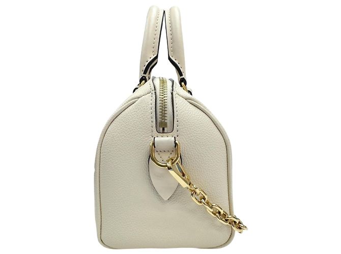 Louis Vuitton Speedy Bandoulière 25 Boston Bag Beige Crudo - vista 4