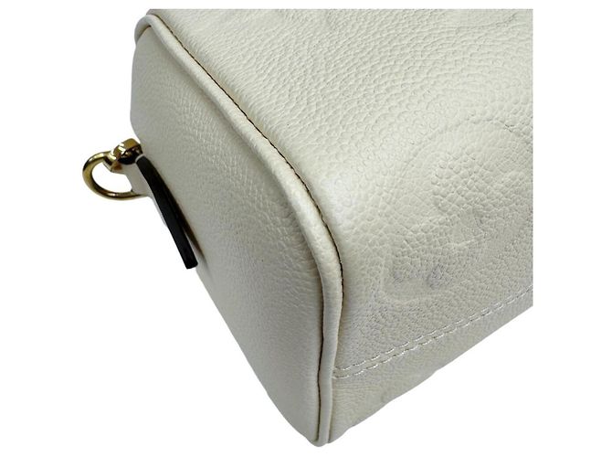 Louis Vuitton Speedy Bandoulière 25 Boston Bag Beige Crudo - vista 6