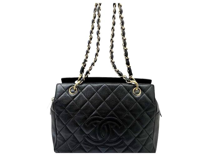 Borsa Chanel Petite Timeless Tote Bag Nero - vista 3