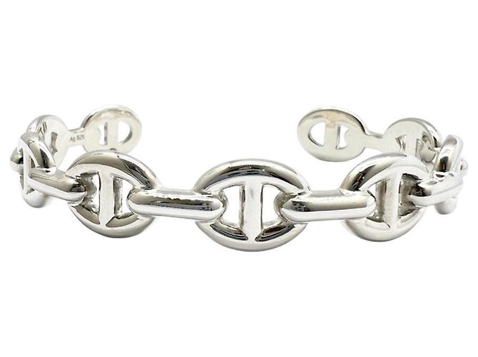 Bracciale Hermès Chaine d'Ancre in Silver925 Argento - vista 3