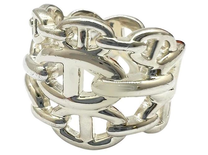 Hermès Hermes Chaine d'Ancre Enchainée GM Silver Ring Silber - Ansicht 2