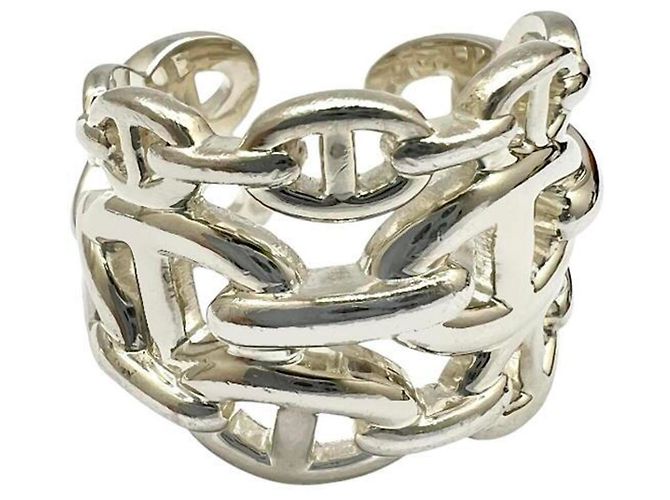 Hermès Hermes Chaine d'Ancre Enchainée GM Silver Ring Silber - Ansicht 3