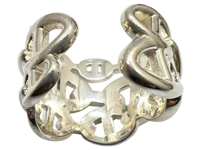 Hermès Hermes Chaine d'Ancre Enchainée GM Silver Ring Silber - Ansicht 5