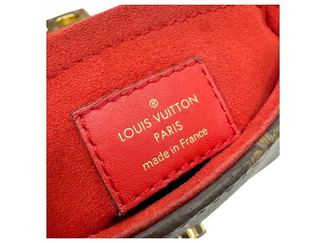 Borsa a mano Louis Vuitton Rocky BB Monogram Marrone Rosso Monogramma - vista 15