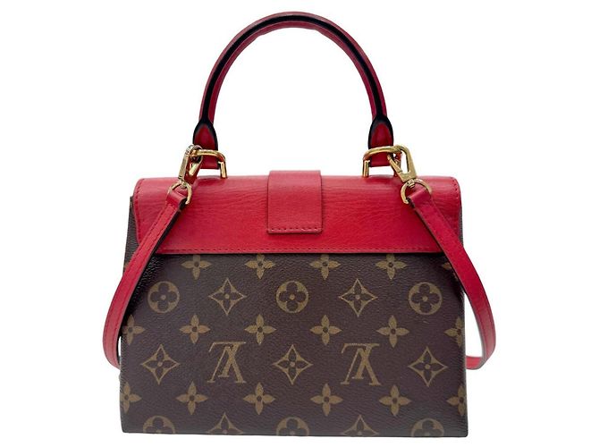 Borsa a mano Louis Vuitton Rocky BB Monogram Marrone Rosso Monogramma - vista 2