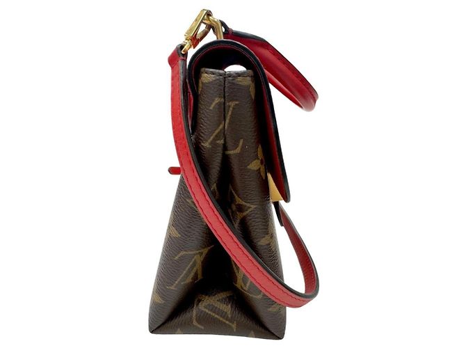 Borsa a mano Louis Vuitton Rocky BB Monogram Marrone Rosso Monogramma - vista 3