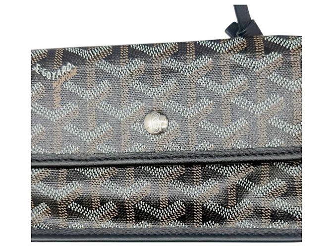 Borsa Tote Goyard Saint Louis PM Marrone Nero - vista 11