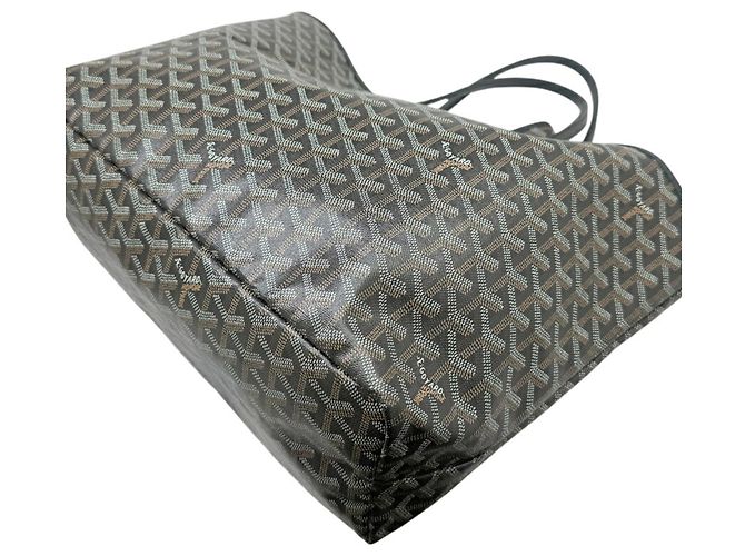 Borsa Tote Goyard Saint Louis PM Marrone Nero - vista 4
