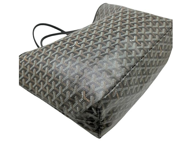 Borsa Tote Goyard Saint Louis PM Marrone Nero - vista 5