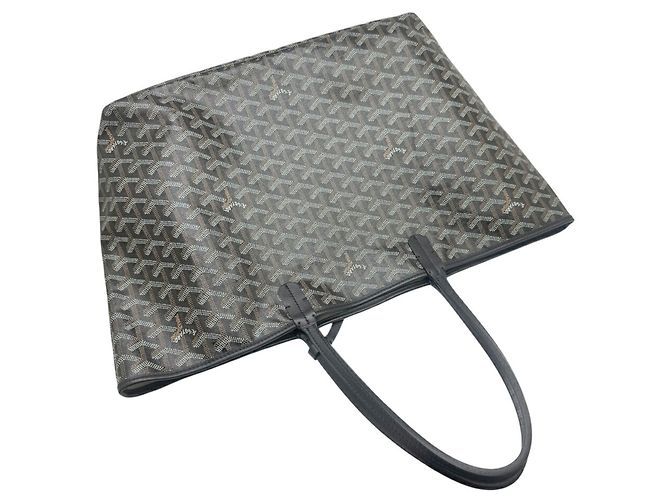Borsa Tote Goyard Saint Louis PM Marrone Nero - vista 7