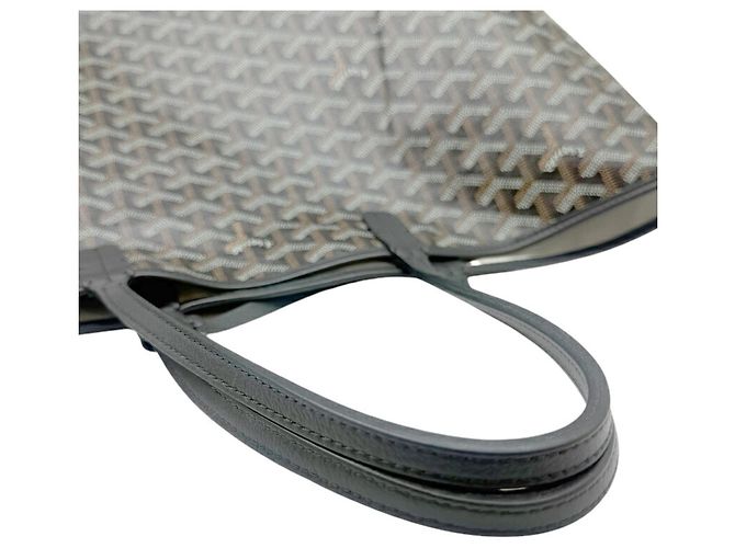 Borsa Tote Goyard Saint Louis PM Marrone Nero - vista 8