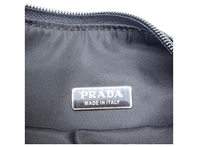 Borsa a tracolla Prada Mini Nylon Black Nero - vista 10