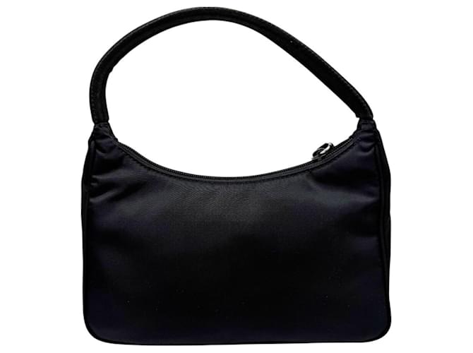 Borsa a tracolla Prada Mini Nylon Black Nero - vista 2