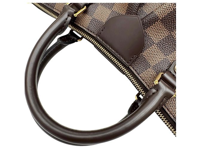 Borsa Louis Vuitton Siena PM Damier Marrone Damier ebene - vista 11