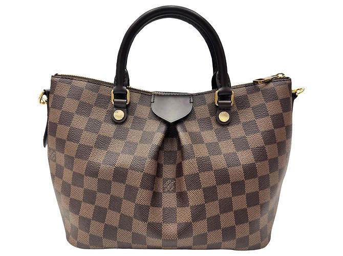 Borsa Louis Vuitton Siena PM Damier Marrone Damier ebene - vista 2