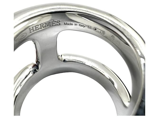 Hermès Osmos Ring Silber - Ansicht 9