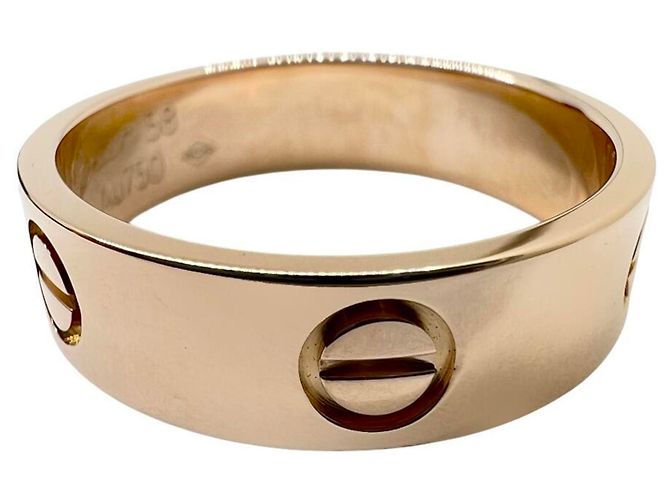 Anello Cartier Love in oro rosa 18K D'oro - vista 2