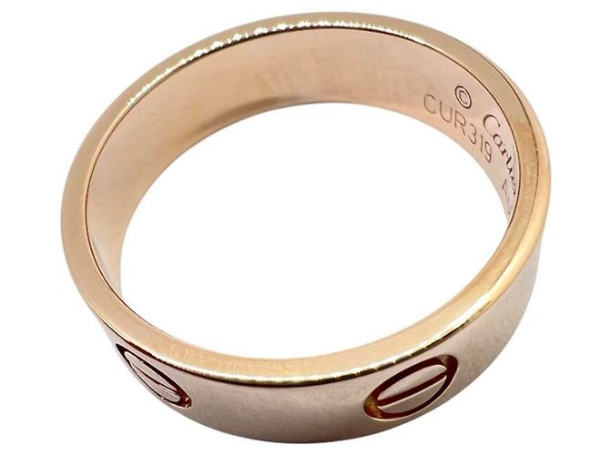 Anello Cartier Love in oro rosa 18K D'oro - vista 3