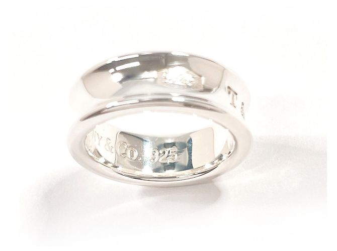 Tiffany & Co Anello Tiffany 1837 Medium in Argento Sterling - vista 4