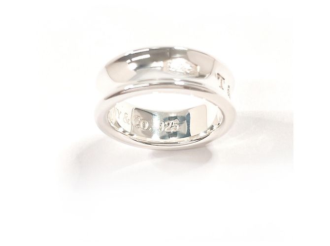 Tiffany & Co Anello Tiffany 1837 Medium in Argento Sterling - vista 8