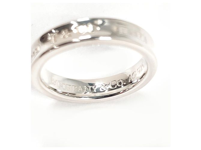 Tiffany & Co. 1837 Narrow Band Ring Silber - Ansicht 4
