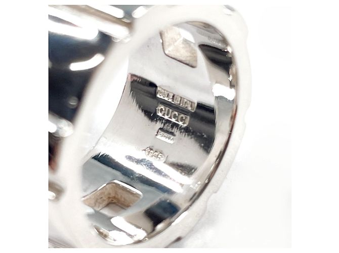 Gucci Modernist Band Ring Silber - Ansicht 3