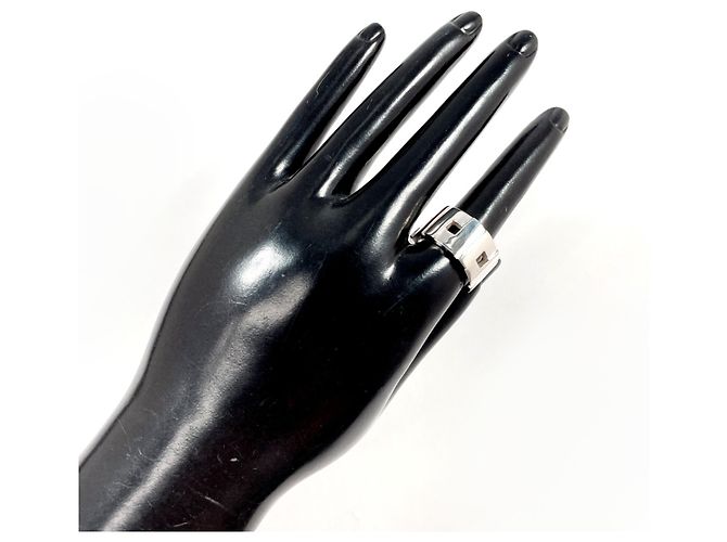 Gucci Modernist Band Ring Silber - Ansicht 6