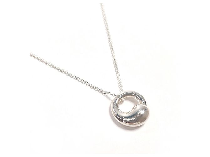 Tiffany & Co Collana Tiffany Eternal Circle Elsa Peretti Argento - vista 2