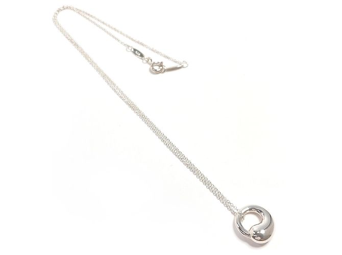 Tiffany & Co Collana Tiffany Eternal Circle Elsa Peretti Argento - vista 3