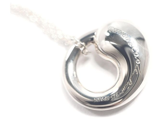 Tiffany & Co Collana Tiffany Eternal Circle Elsa Peretti Argento - vista 4