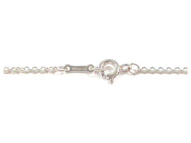 Tiffany & Co Collana Tiffany Infinity Cross Elsa Peretti Argento - vista 6